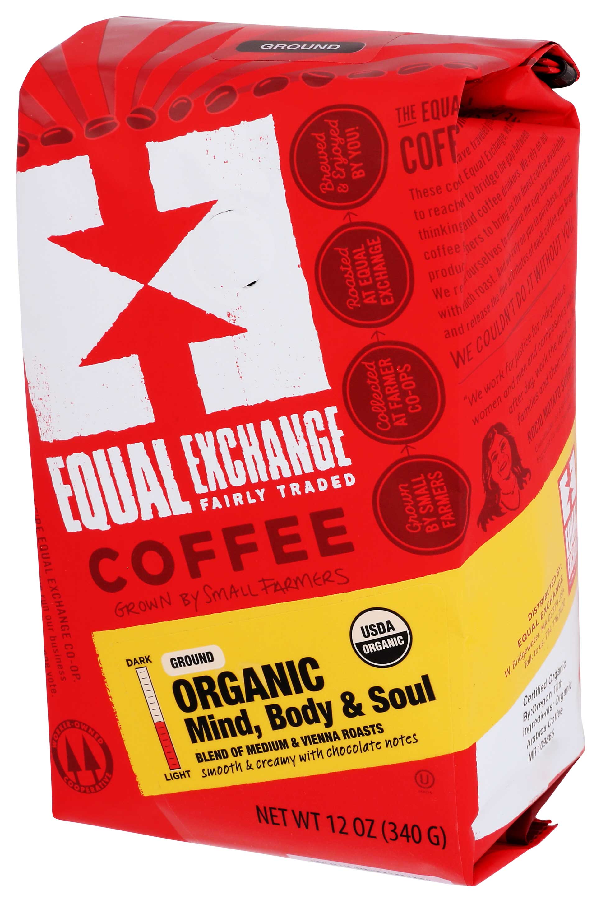 Equal Exchange Organic Drip Grind Mind Case FoodServiceDirect