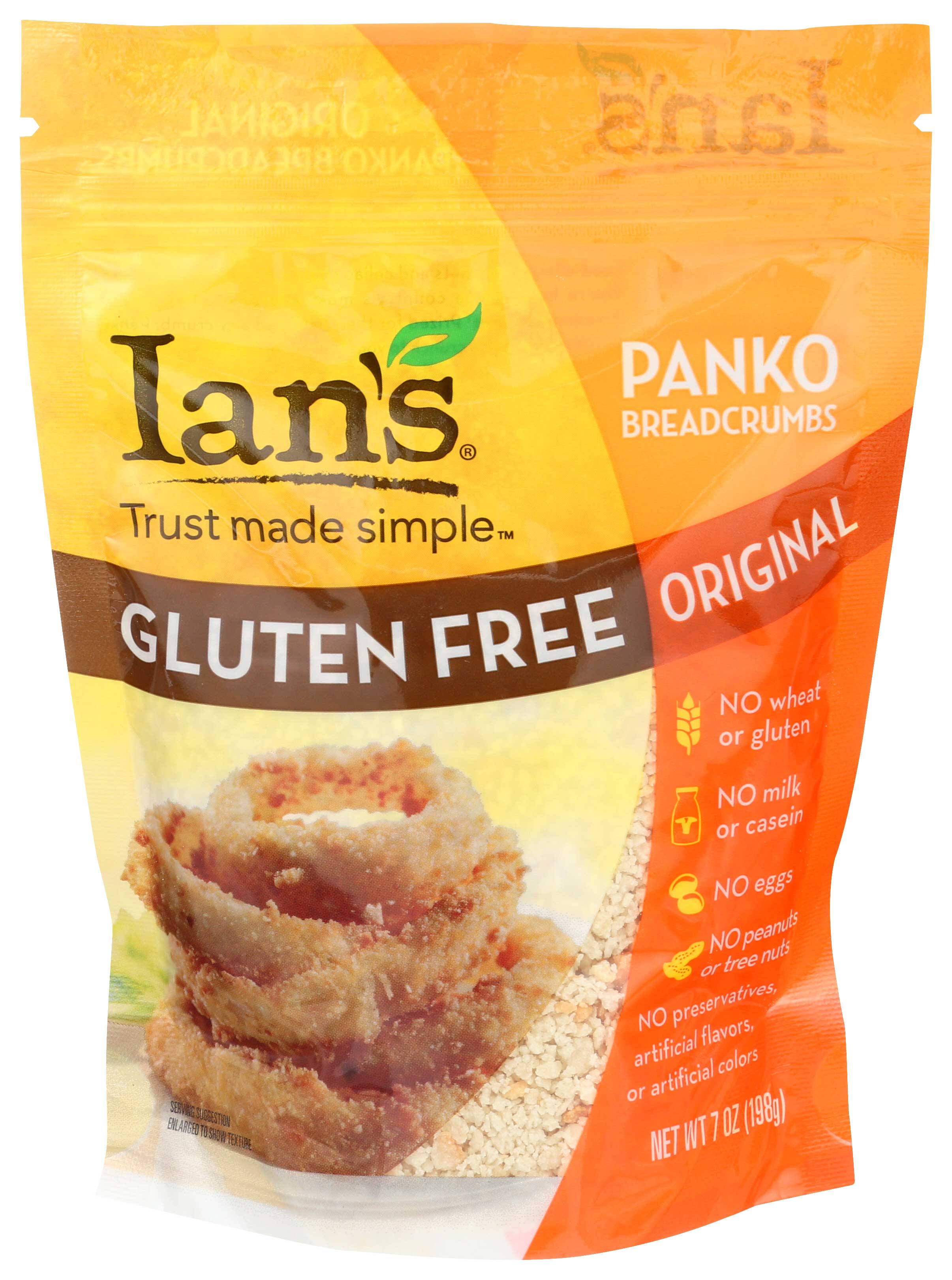 Ian's Original Panko Breadcrumbs, 7 Ounce -- 8 Per Case
