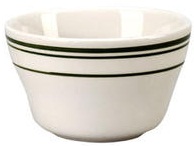 Del Mar Green Bouillon Bowl, 4 Inch -- 36 Per Case