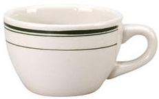 Del Mar Green Short Cup, 7 Ounce -- 36 Per Case