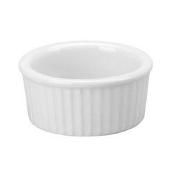 Vertex China Catalina Porcelain Narrow Rim Fluted Ramekin, 4 Ounce -- 36 Per Case