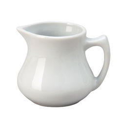 Vertex China Argyle And Catalina Collection Porcelain White Creamer, 4 Ounce -- 36 Per Case