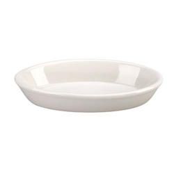 Vertex China Market Buffet Collection Porcelain White Oval Baker, 8 Ounce -- 36 Per Case