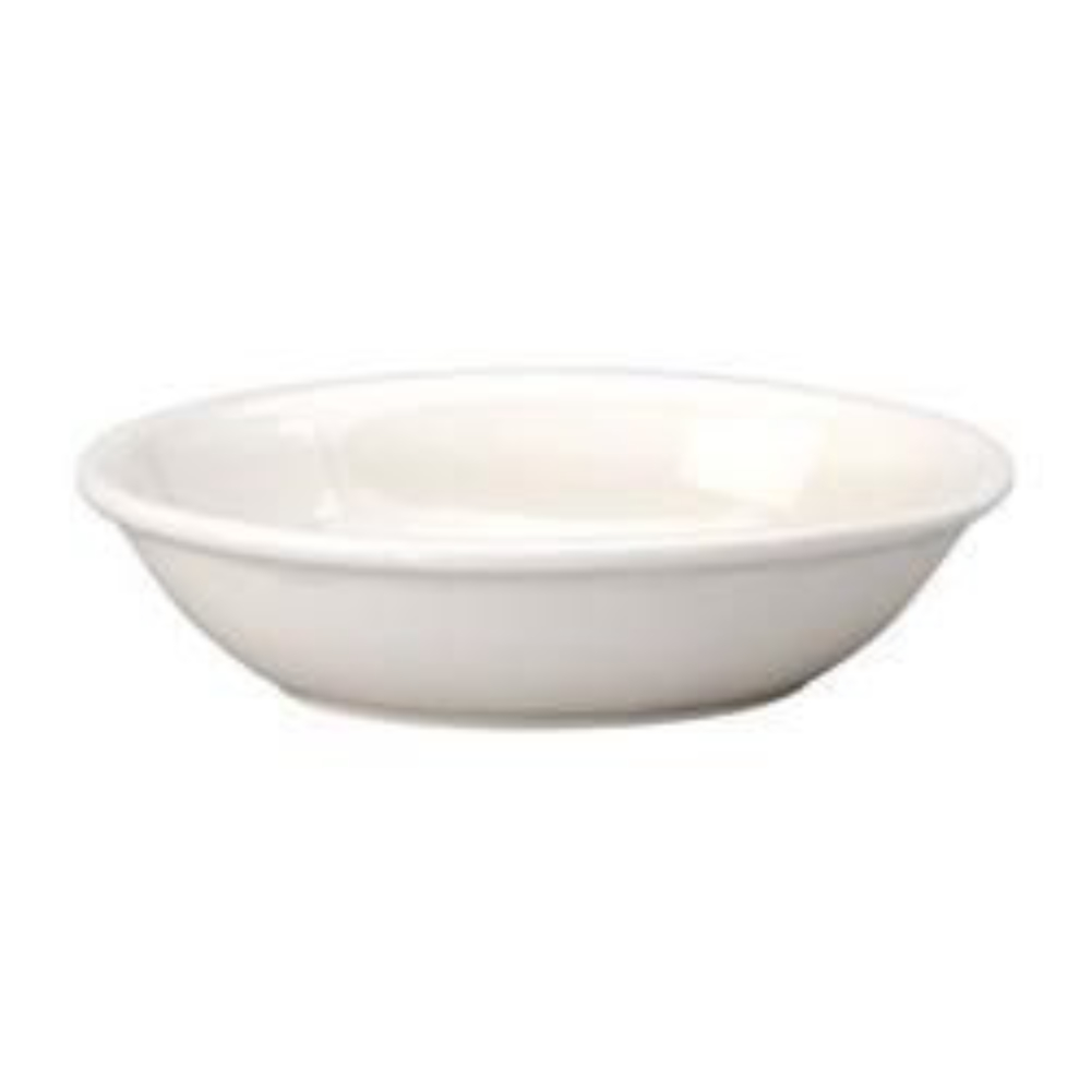 Vertex China Market Buffet Undecorated Porcelain White Oval Baker, 6 Ounce -- 36 Per Case