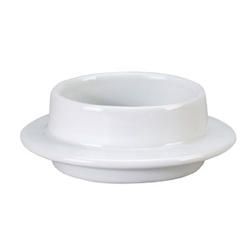 Vertex China Signature Collection Porcelain White Butter Bowl, 3 Ounce -- 48 Per Case