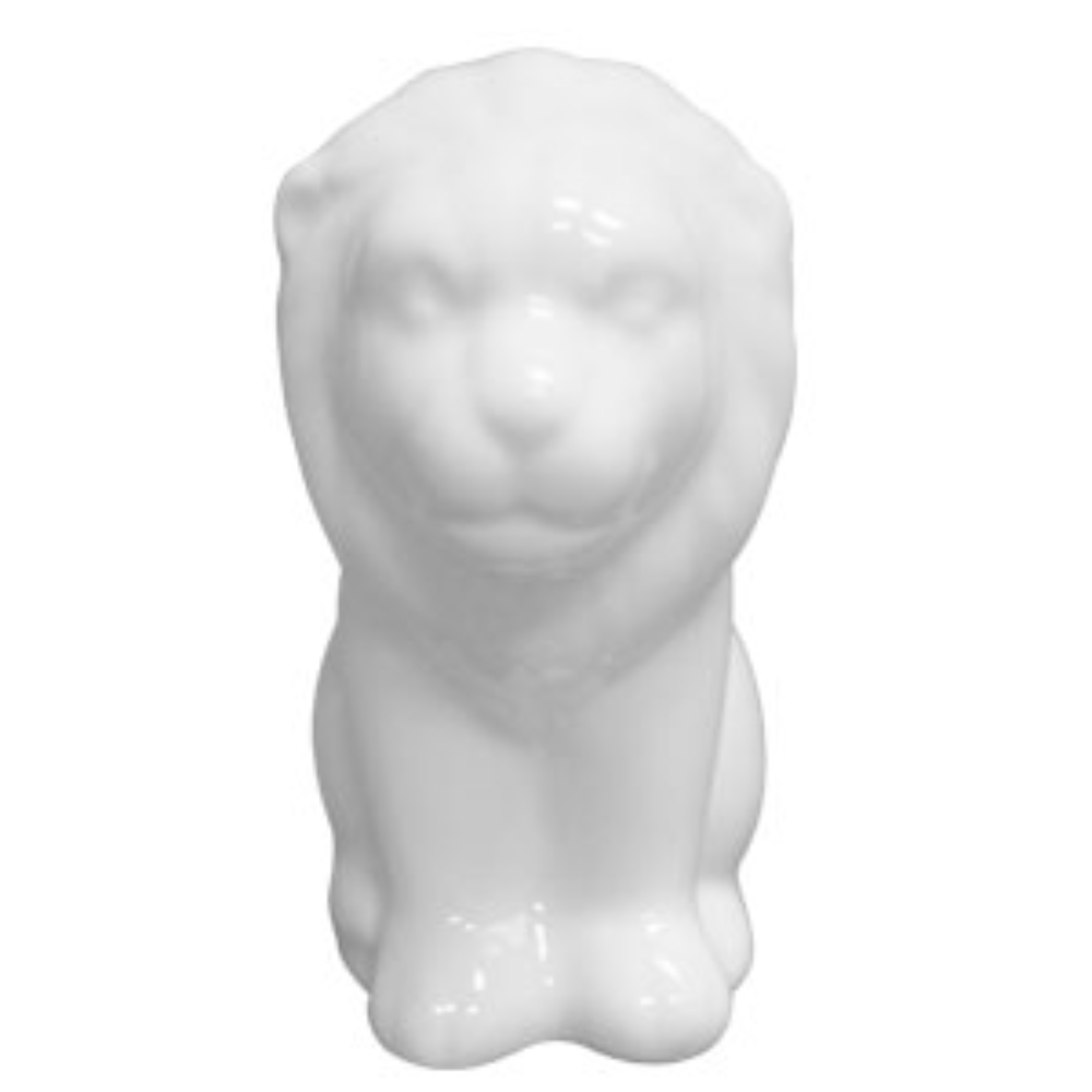 Vertex China Market Buffet Undecorated Porcelain White Lion Pepper Shaker, 3 1/4 Inch -- 36 Per Case