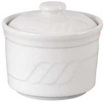 Vertex White Soup Tureen -- 12 Per Case