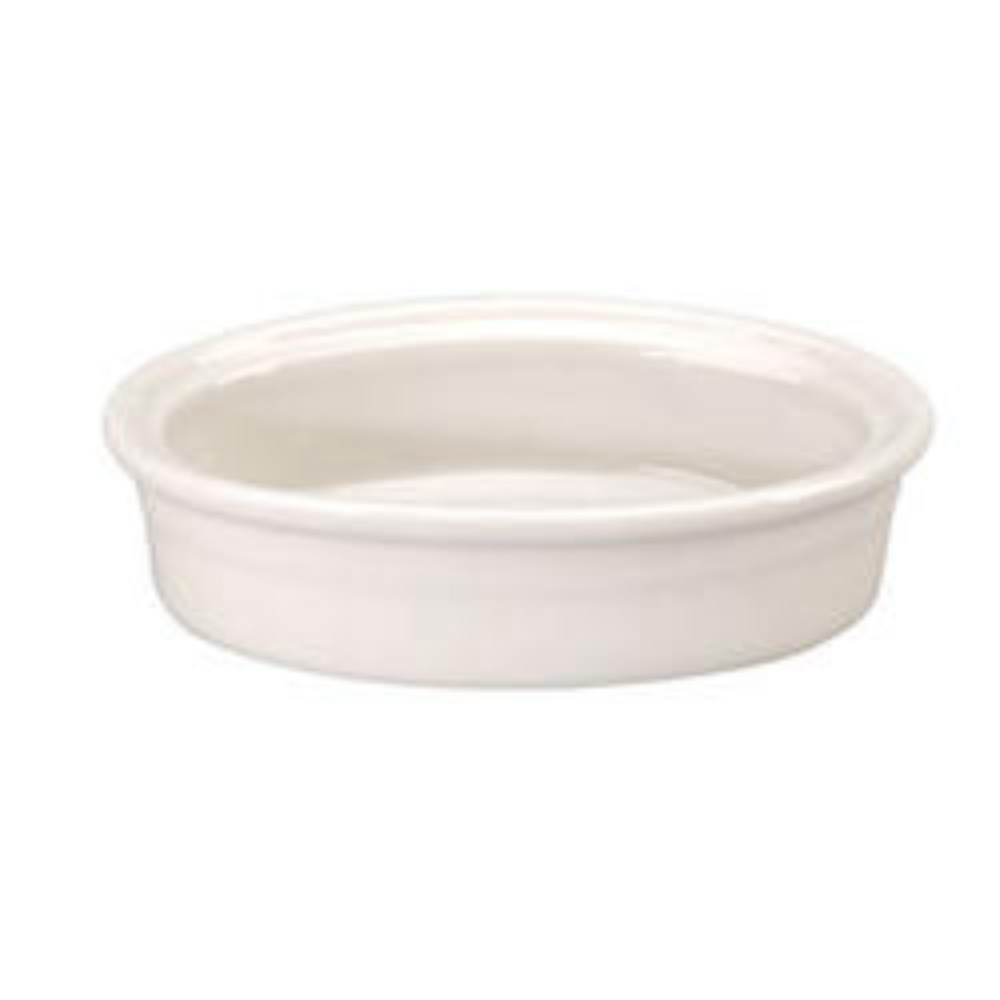 Vista Undecorated White Oval Baker, 10 Ounce -- 36 Per Case