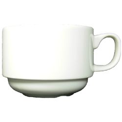 Vertex London White Stacking Cup, 7 Ounce -- 36 Per Case
