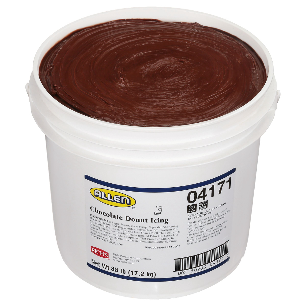 Allen Chocolate Donut Icing, 38 Pound