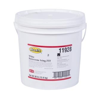 Rich's Zero Trans Fat White Buttrcreme Icing, 30 Pound