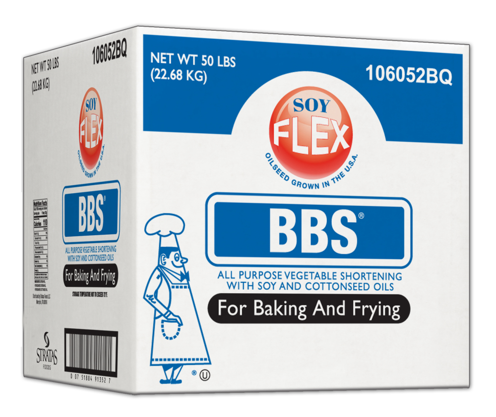 Bbs Soy Flex All Purpose Shortening, 50 Pound