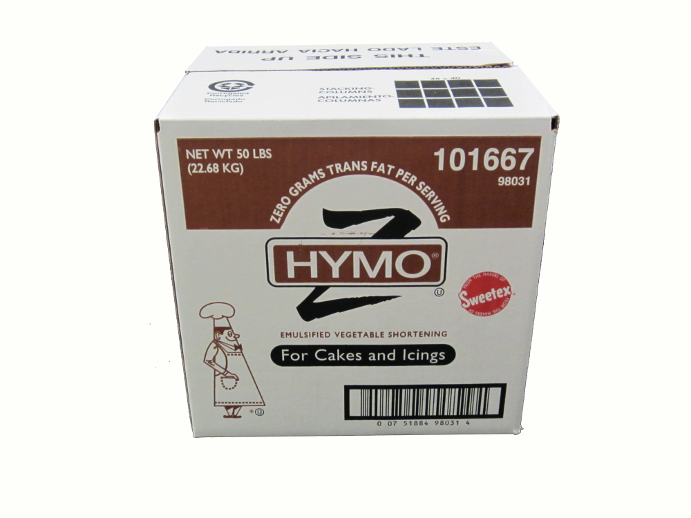 Hymo Cake And Icing Shortening Zero Tran, 50 Pound
