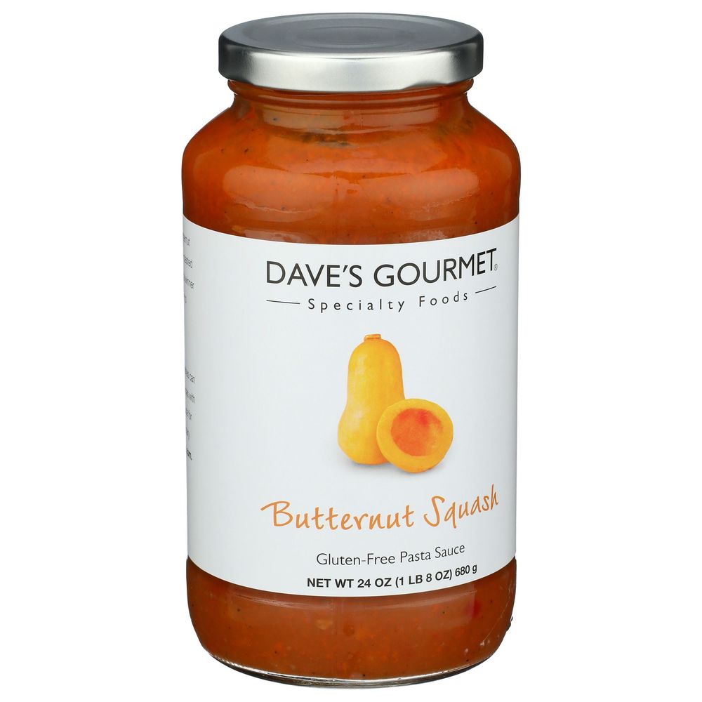 Daves Gourmet Butternut Squash Pasta Sauce, 24 Ounce -- 6 Per Case