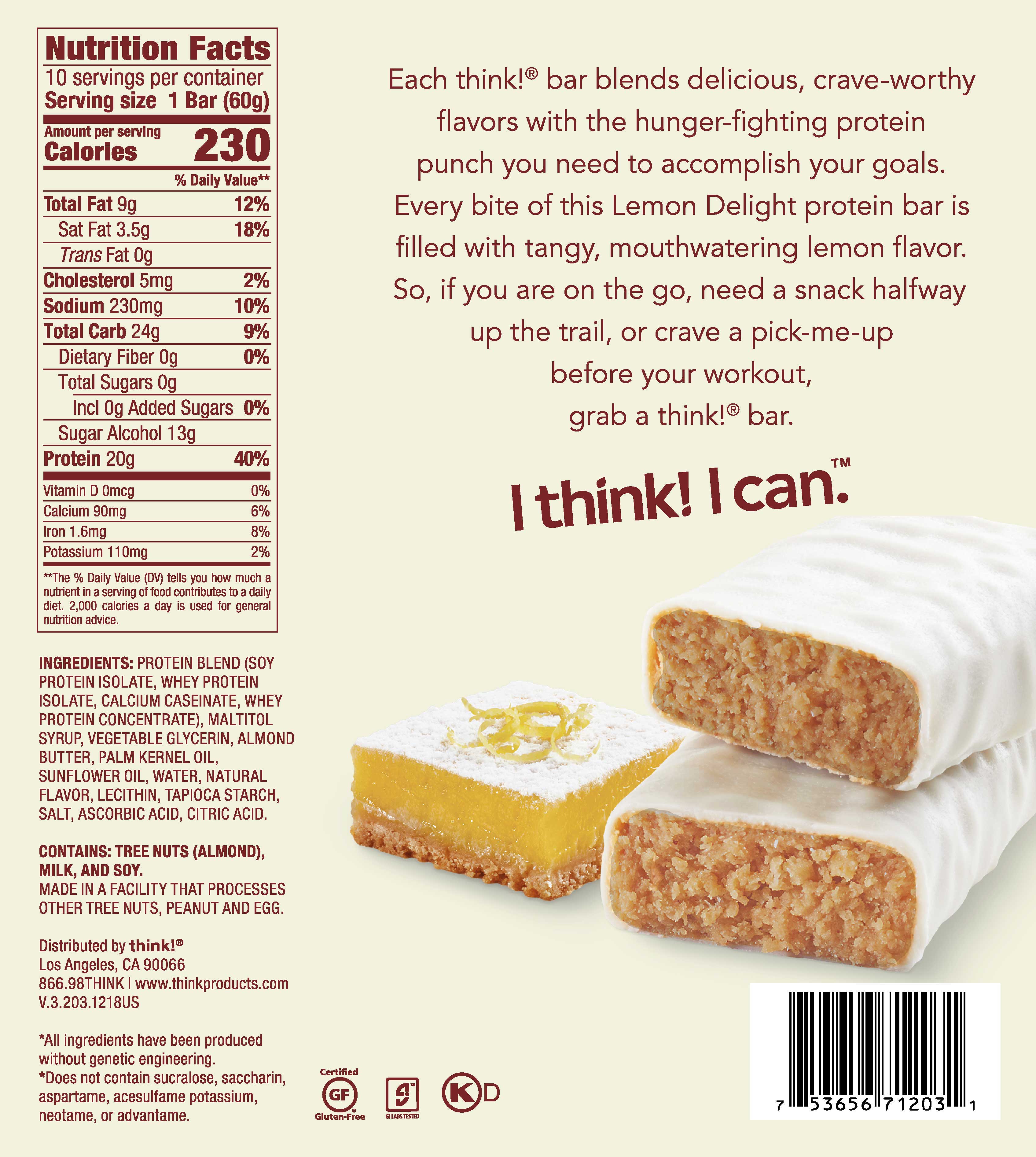 Think! Lemon Delight Bar Case