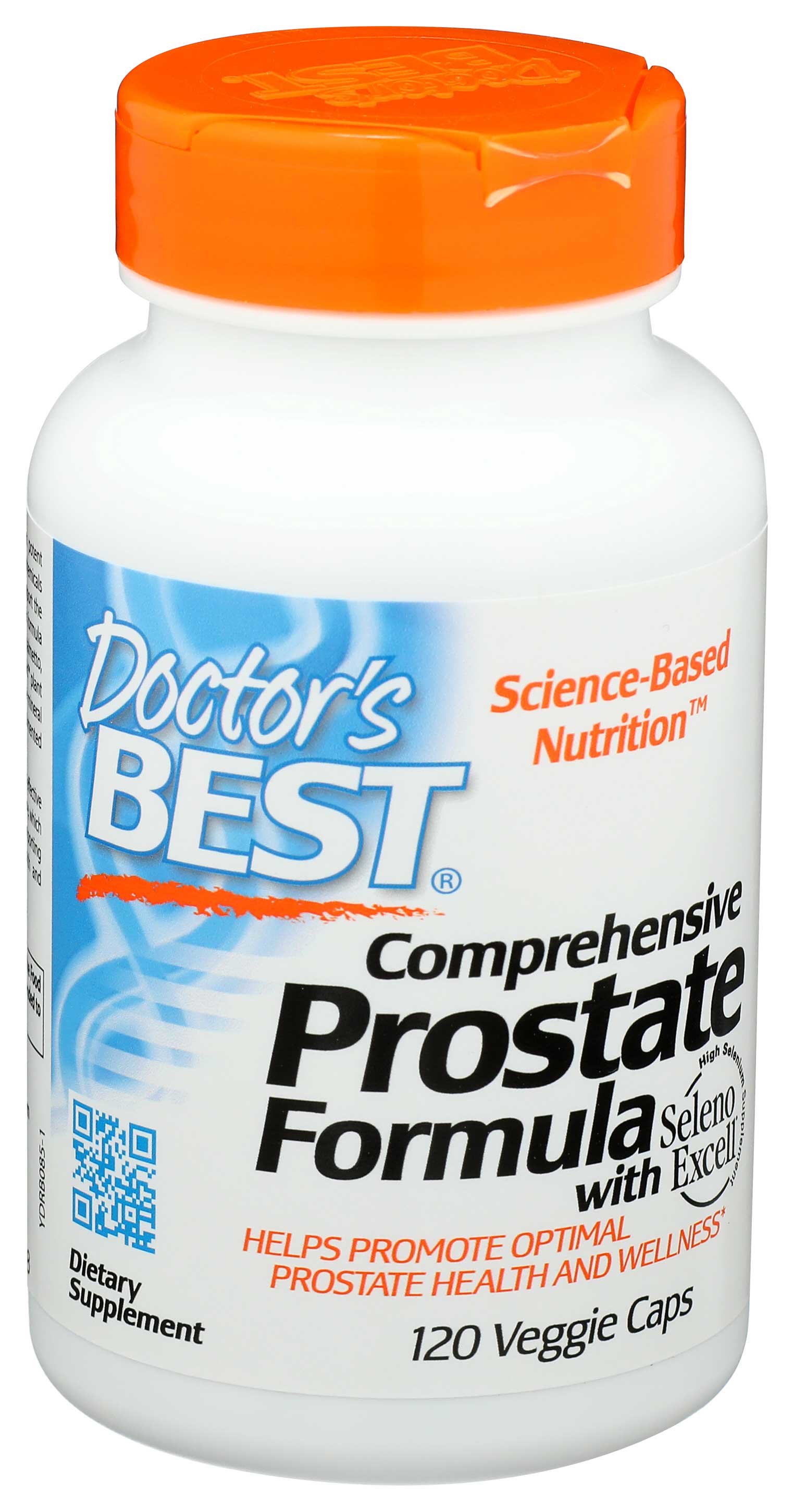 Doctor's Best Comprehensive Prostate Formula With Seleno Excell Veggie Caps, 120 Count