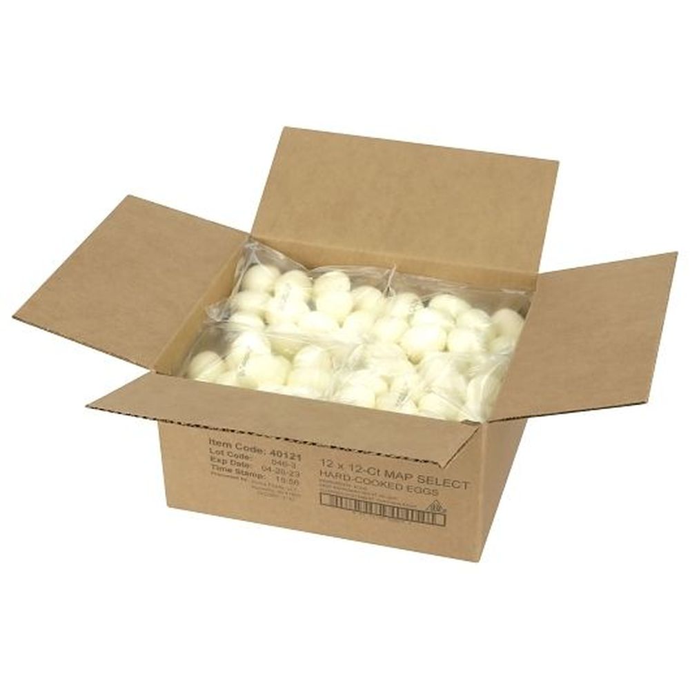Kramer Farms Commodity Select Grade Hard Boiled Eggs, 12 Count