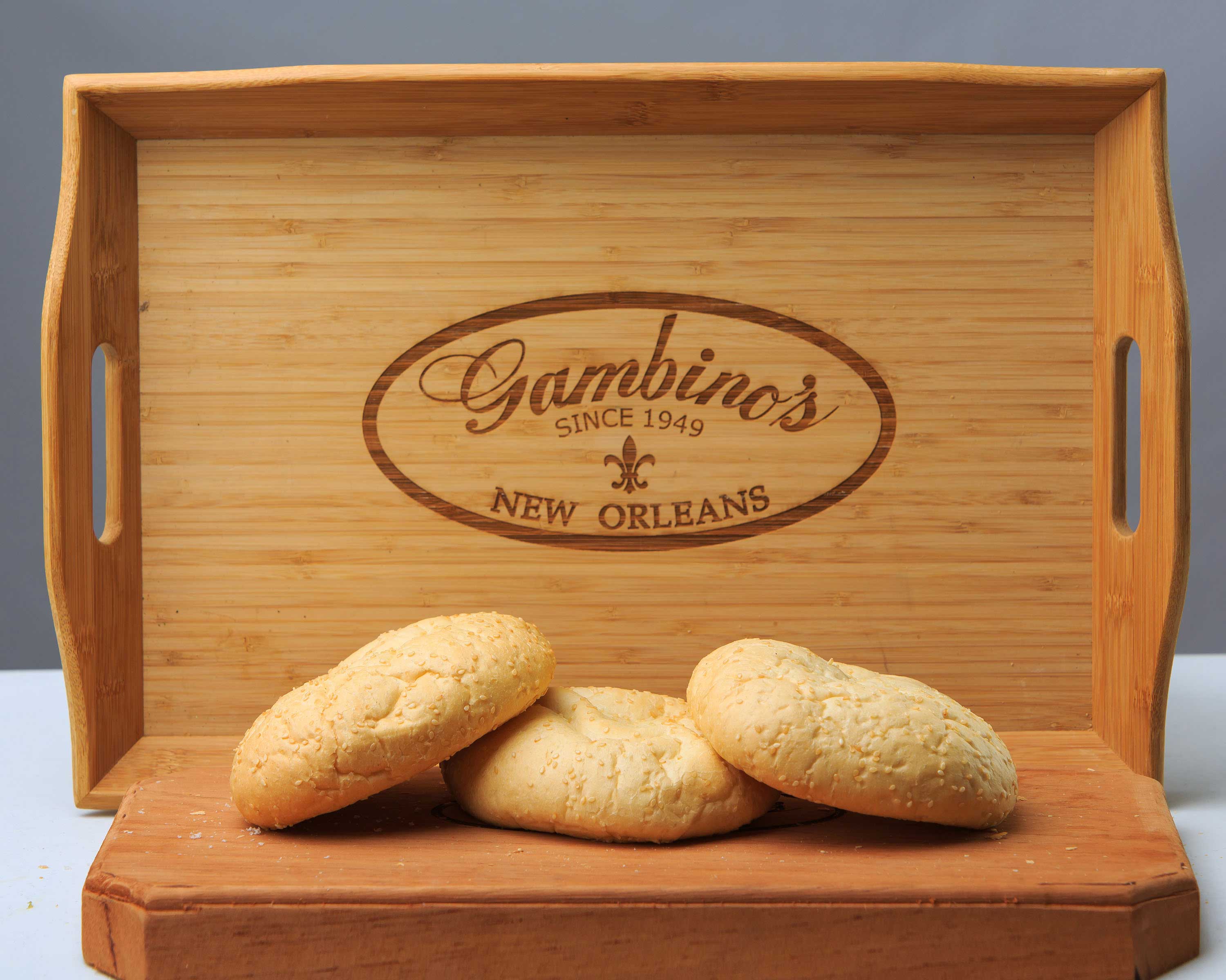Gambino's Muffuletta Bread, 5 Inch -- 48 Per Case