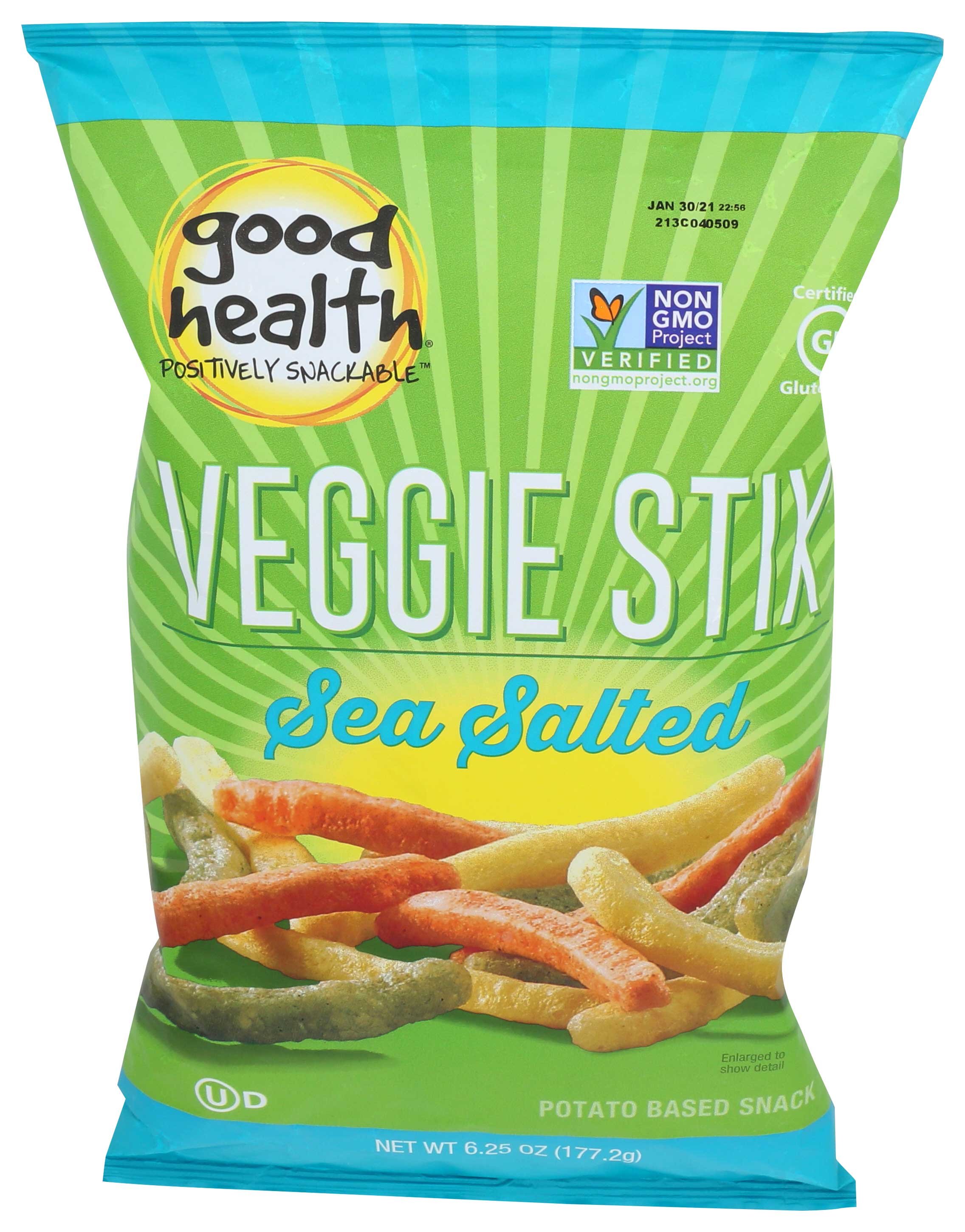 Good Health Original Veggie Stix, 6.75 Ounce -- 10 Per Case