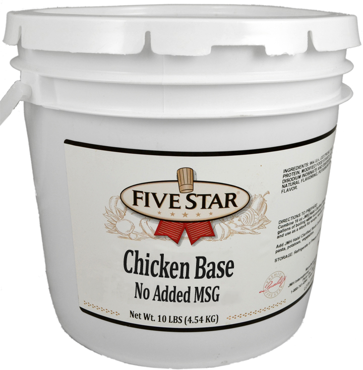 Five Star Cholesterol Free Chicken Base, 10 Pound -- 2 Per Case