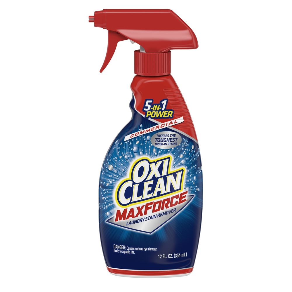 Oxiclean Max Force Laundry Stain Remover, 12 Ounce Spray -- 12 Per Case