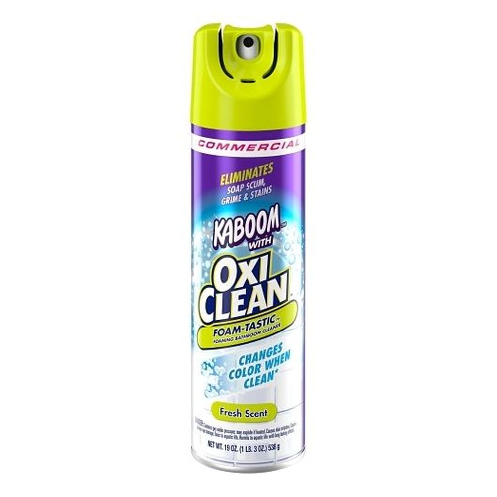 Oxiclean Foam-tastic Fresh Scent Bathroom Cleaner, 19 Ounce -- 8 Per Case
