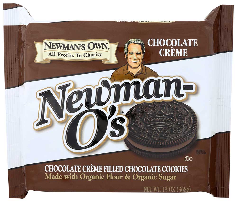 ☆　サチモス様 │　イオーヌクリーム４ Newmans Os Organics Chocolate Creme Cookie, 13 Ounce -- 6 per case.