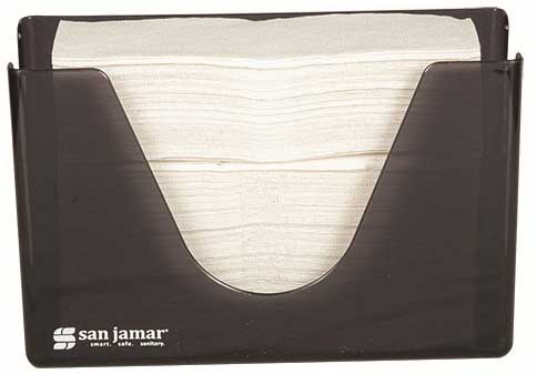 San Jamar Black Pearl Countertop Folded Paper Towel Dispenser