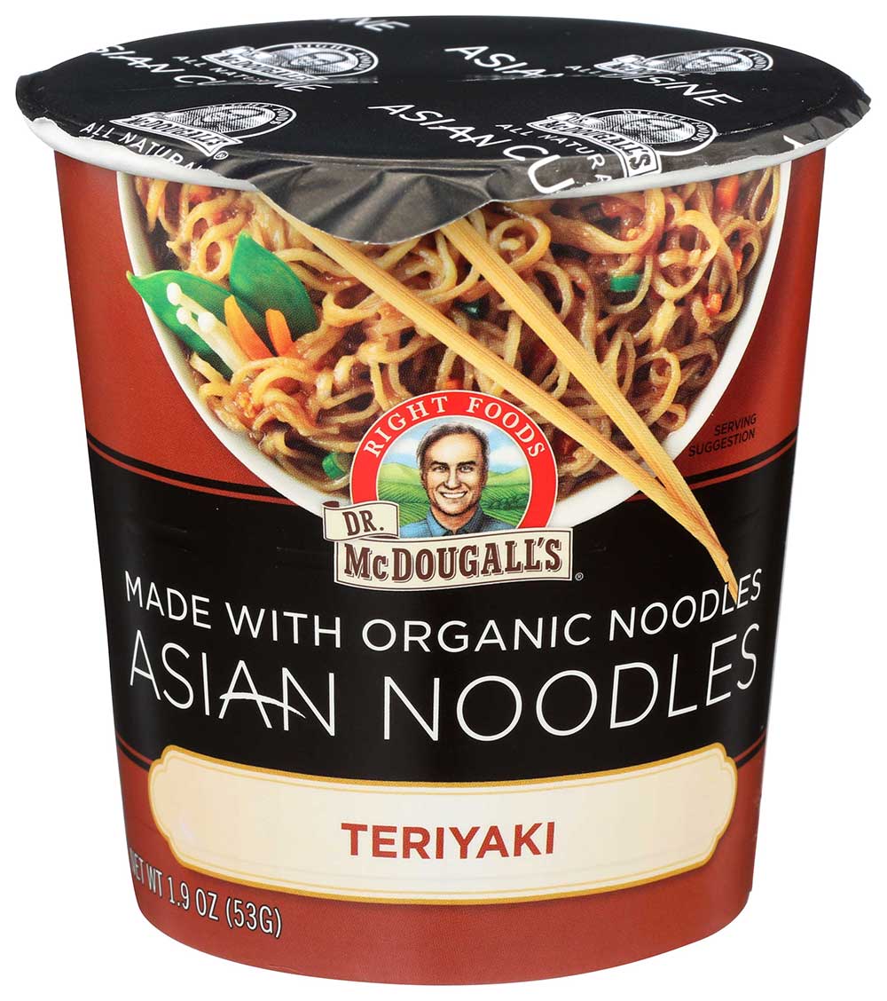 Dr. Mcdougall's Organic Teriyaki Asian Noodle Soup, 1.9 Ounce -- 6 Per Case