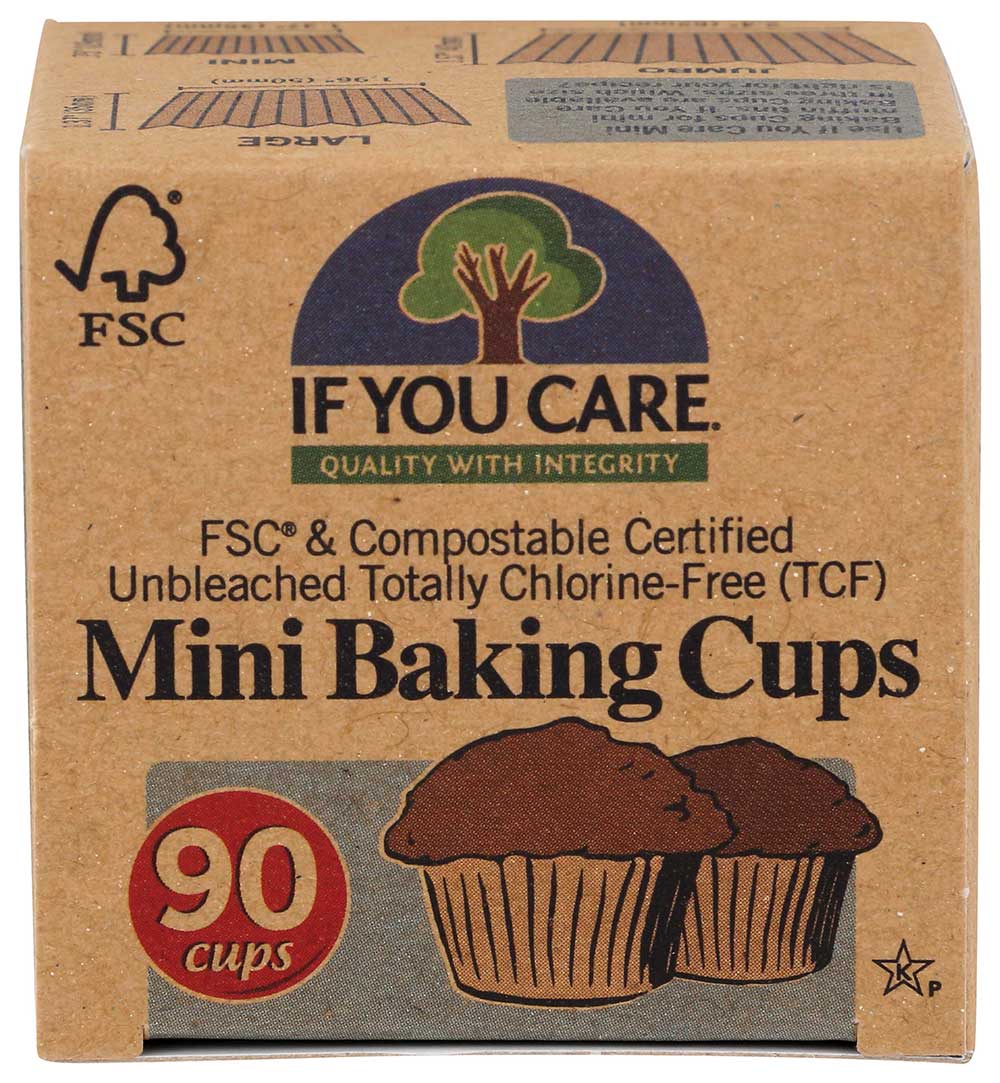 If You Care Fsc Certified Mini Baking Cup, 90 Count -- 24 Per Case