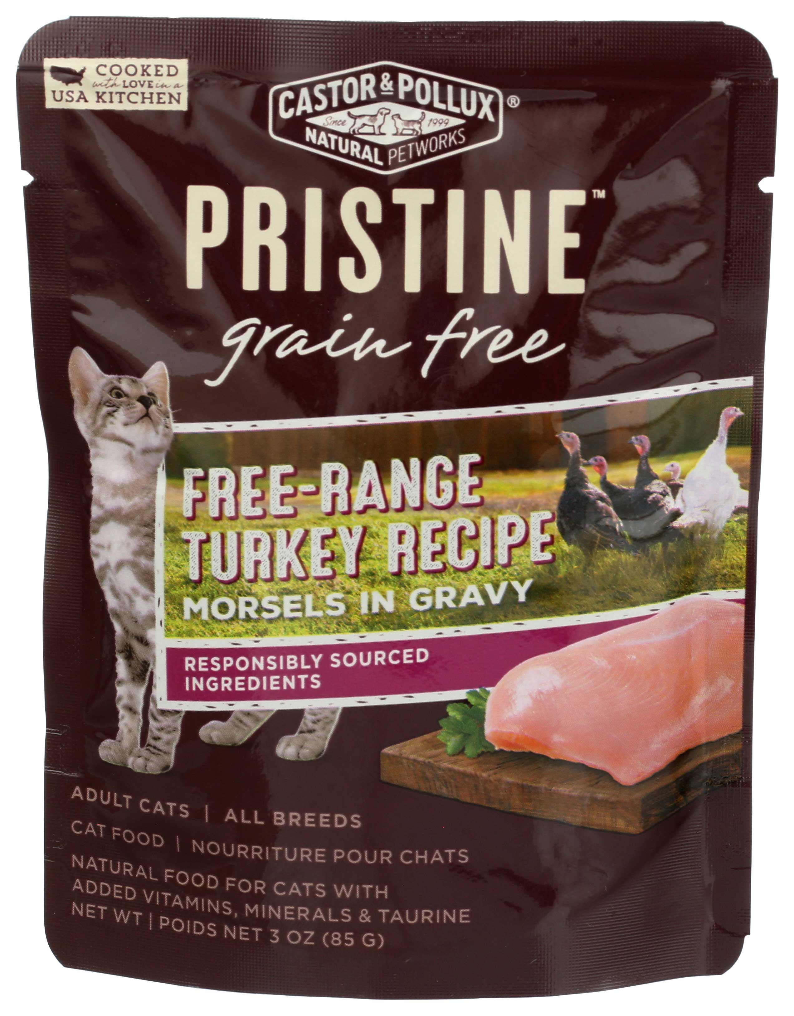 Pristine grain 2025 free cat food