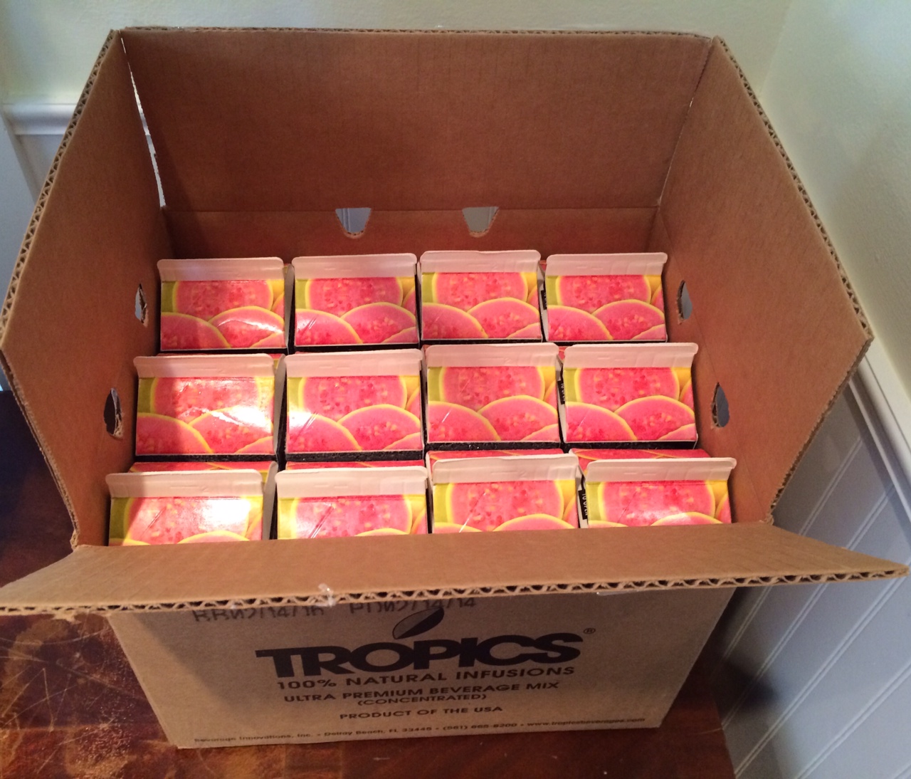 Tropics Mango Drink Mix, 32 Ounce -- 12 Per Case