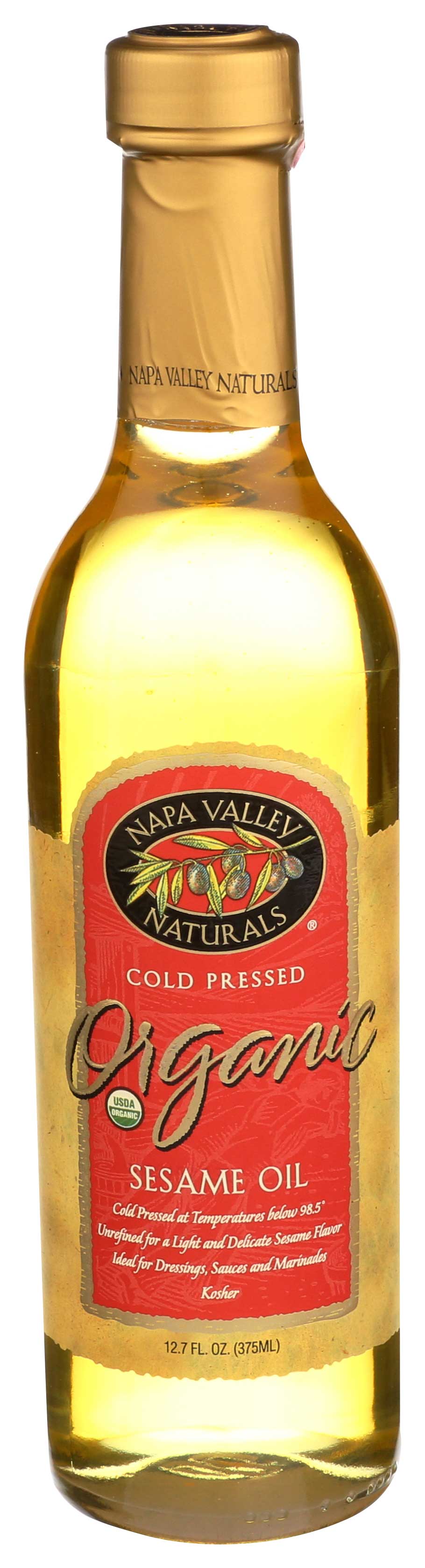 Napa Valley Naturals Organic Sesame Oil, 12.7 Ounce -- 12 Per Case
