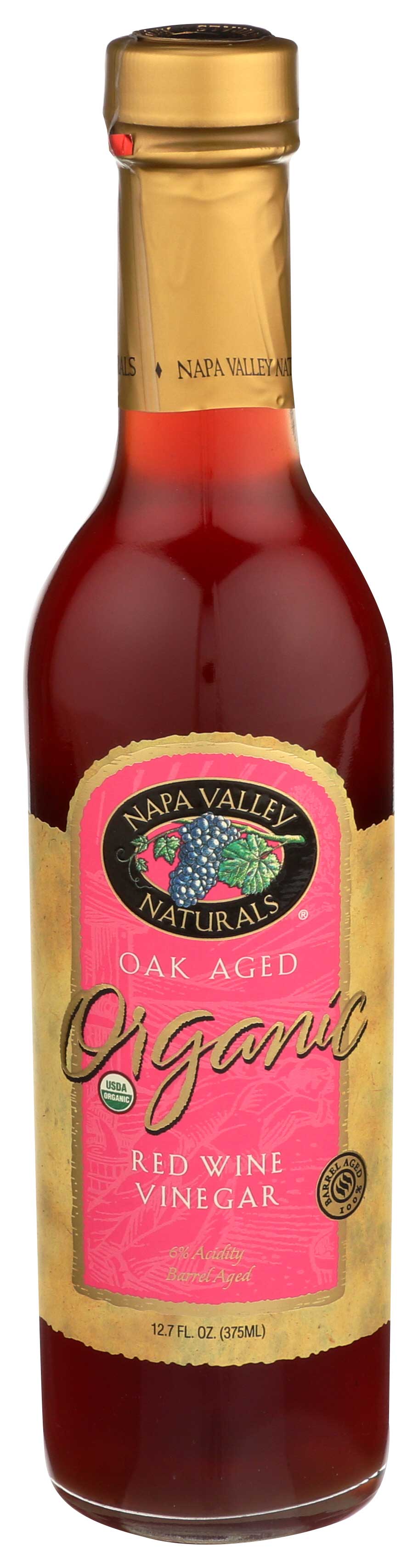 Napa Valley Organic Red Wine Vinegar, 12.7 Ounce -- 12 Per Case