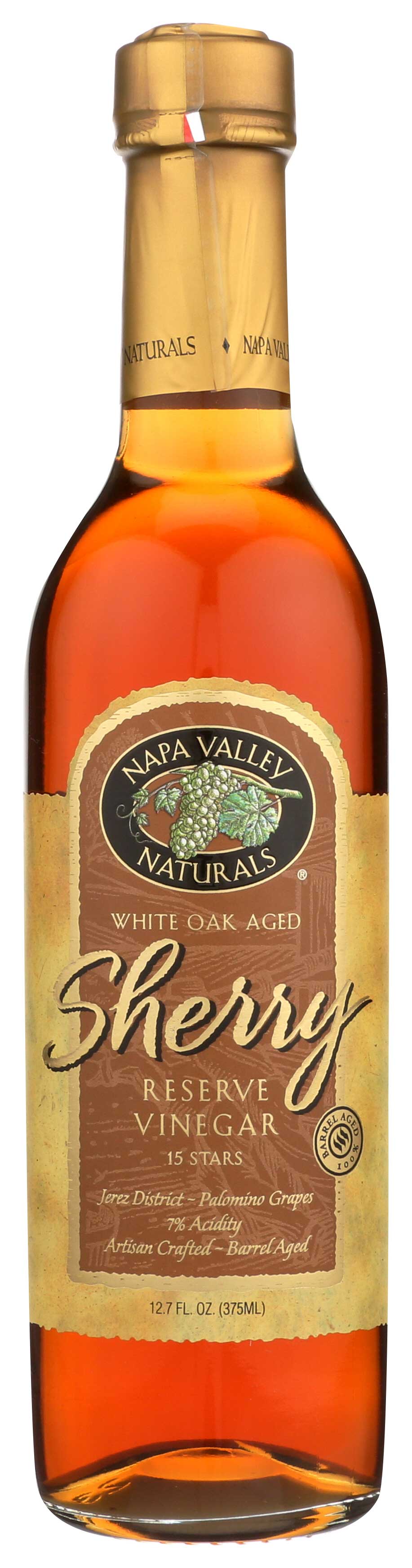 Napa Valley Naturals Sherry Vinegar, 12.7 Ounce -- 12 Per Case