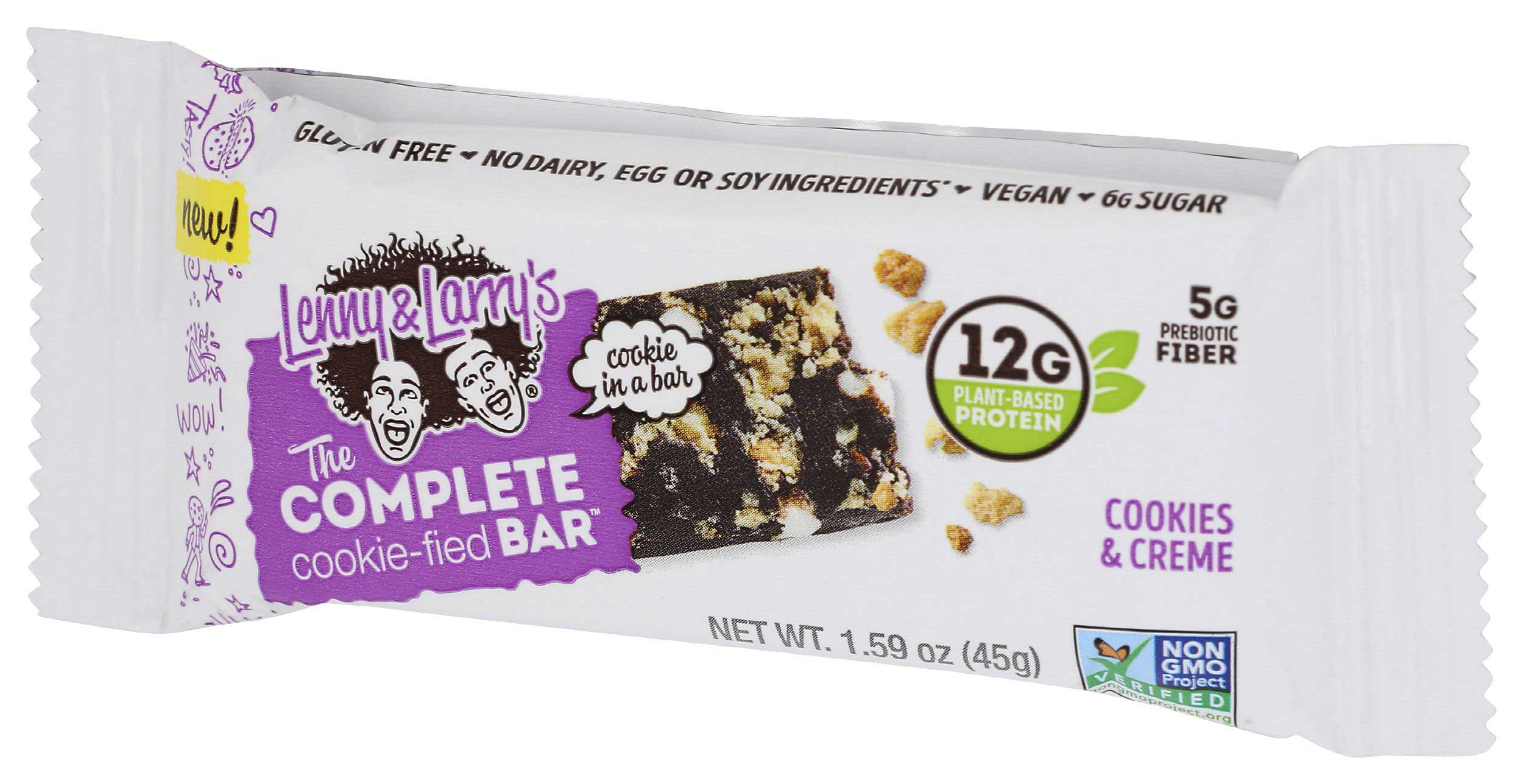 The Complete Cookie Cookies And Cream Bar, 1.59 Ounce -- 9 Per Case