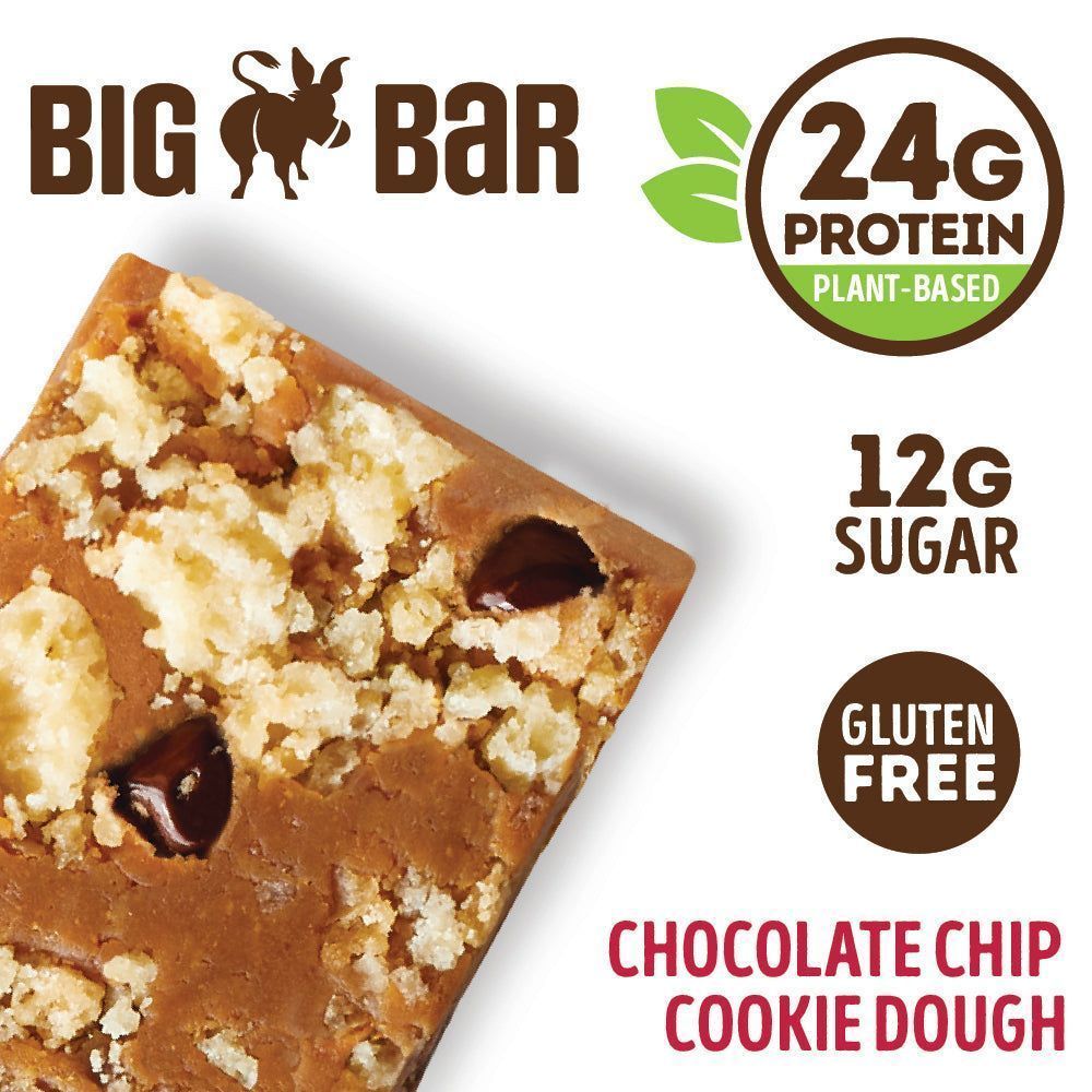 Lenny And Larrys Chocolate Chip Cookie Dough Cookie Fied Big Bar, 3.17 Ounce -- 144 Per Case