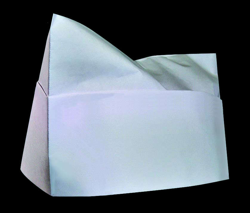 Cellucap White Crown Overseas Cap, 100 Count -- 10 Per Case