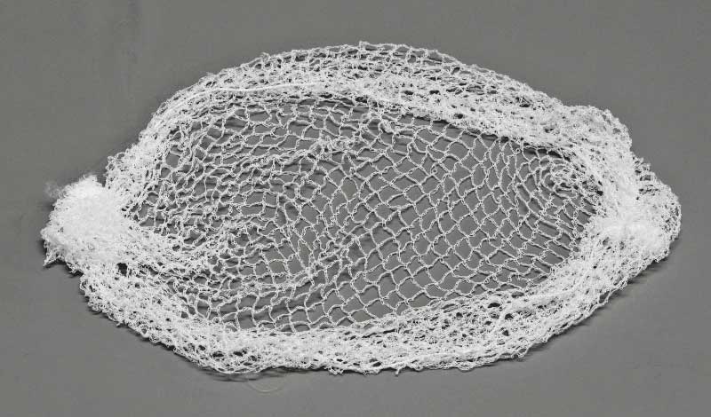 Cellucap White Nylon Light Weight Hair Net, 36 Inch, 144 Count -- 10 Per Case