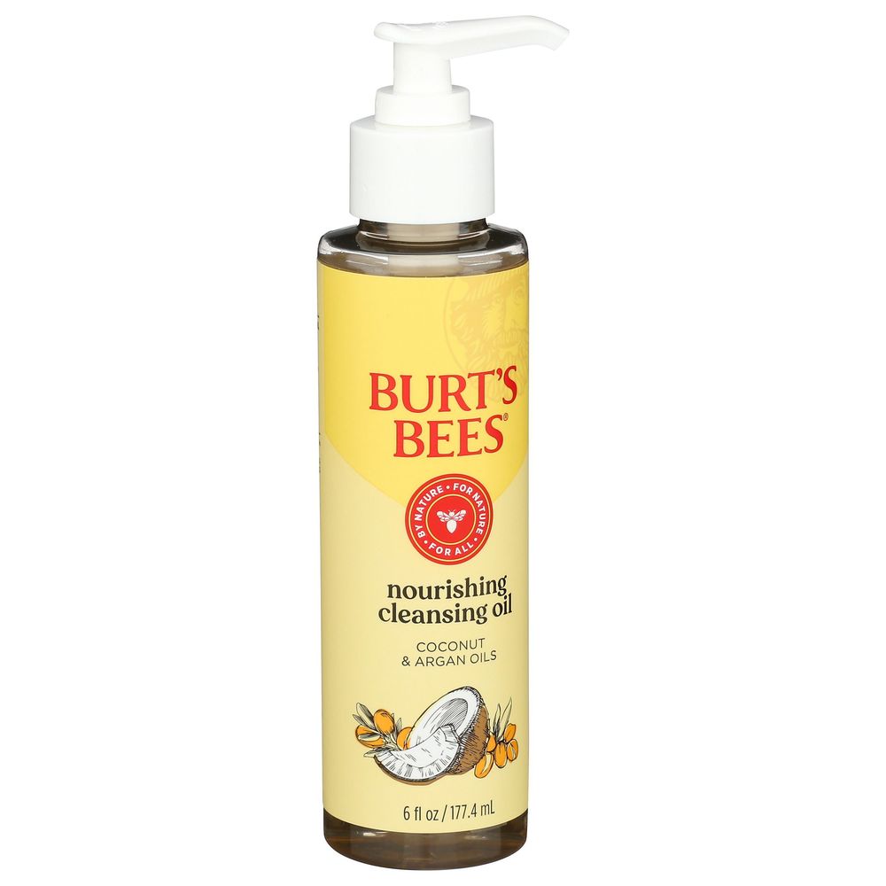 Burts Bees Cleansing Oil With Coconut And Argan Oil, 6 Fluid Ounce -- 3 Per Case