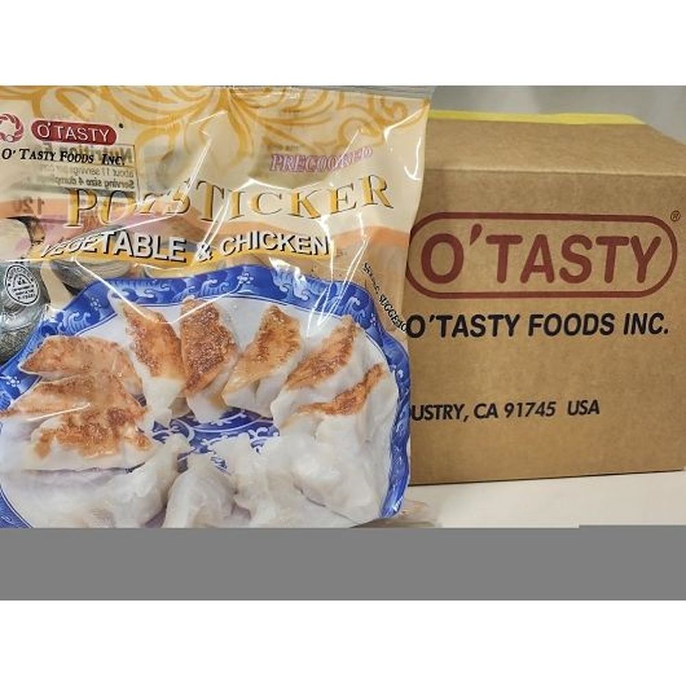 O'tasty Chicken And Vegetable Potstickers, 2 Pound -- 8 Per Case