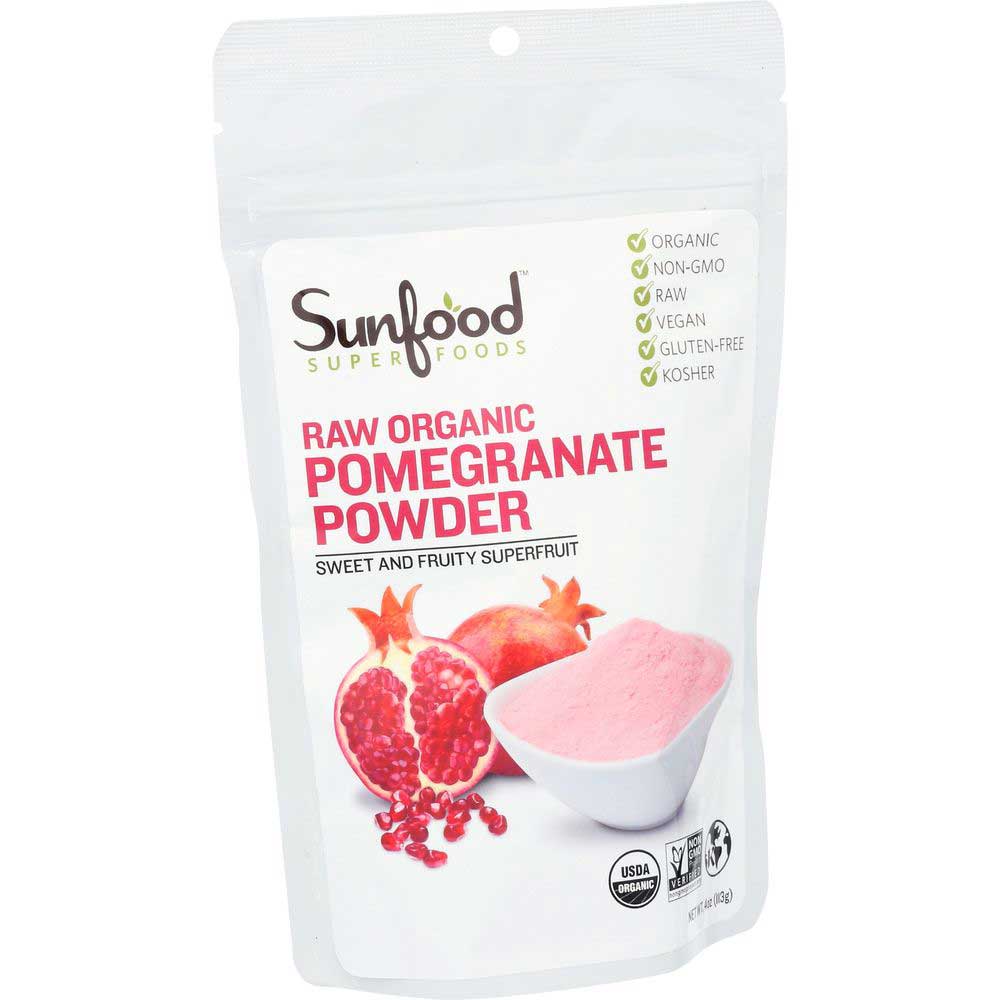 Sunfood Organic Pomegranate Powder, 4 Ounce