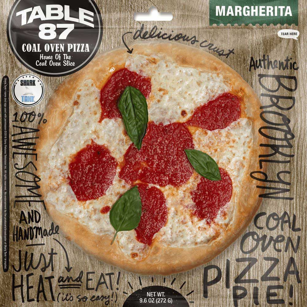 MV% ピザ Table 87 Coal Oven 10 inch Margherita Pizza Pie, 9.6 Ounce -- 12