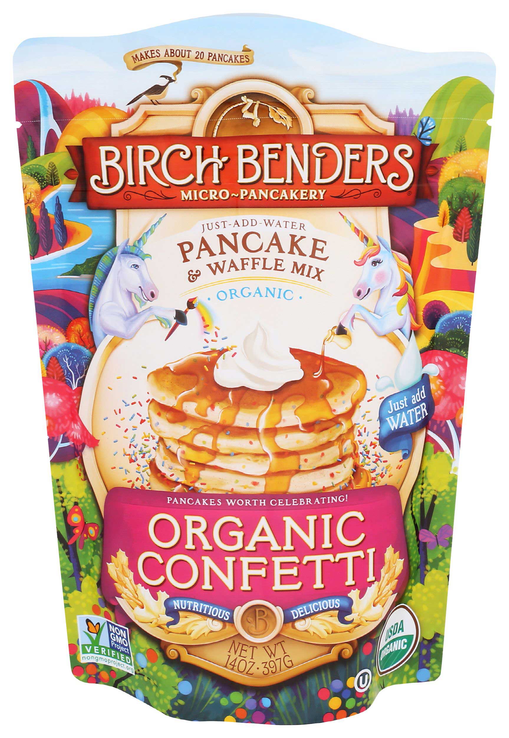 限定お買い得商品 and Pancake Confetti Organic Benders Birch Waffle 14 , Mix ヘアアイロン