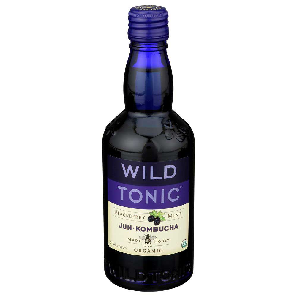 １着でも送料無料 Wild Tonic Organic Blackberry Mint Jun Kombucha その他