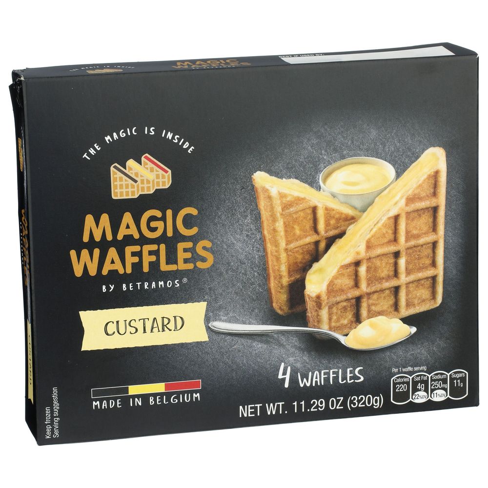 Magic Waffles Custard Filled Waffles, 11.29 Ounce -- 10 Per Case