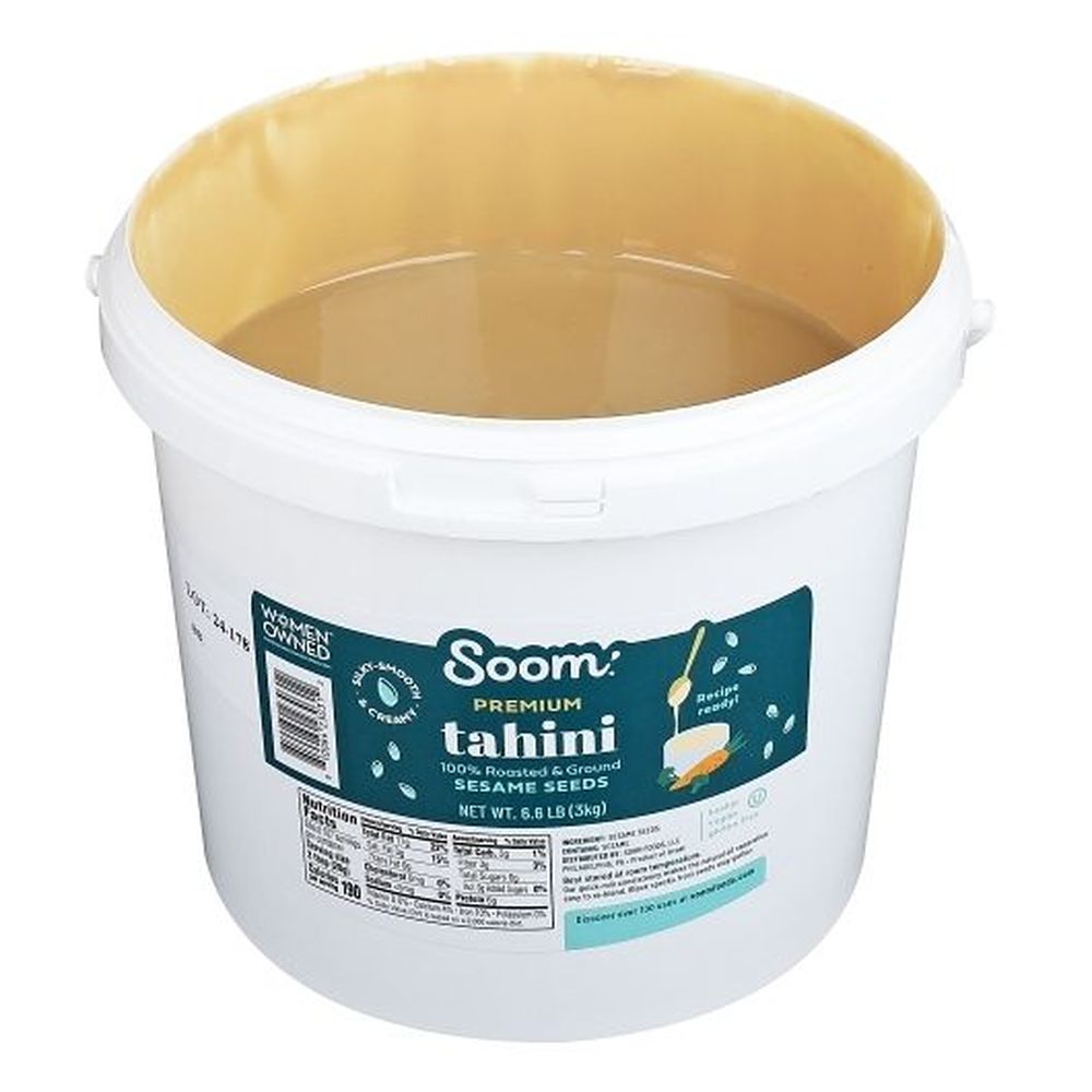Soom Foods Premium Tahini, 6.6 Pound -- 4 Per Case