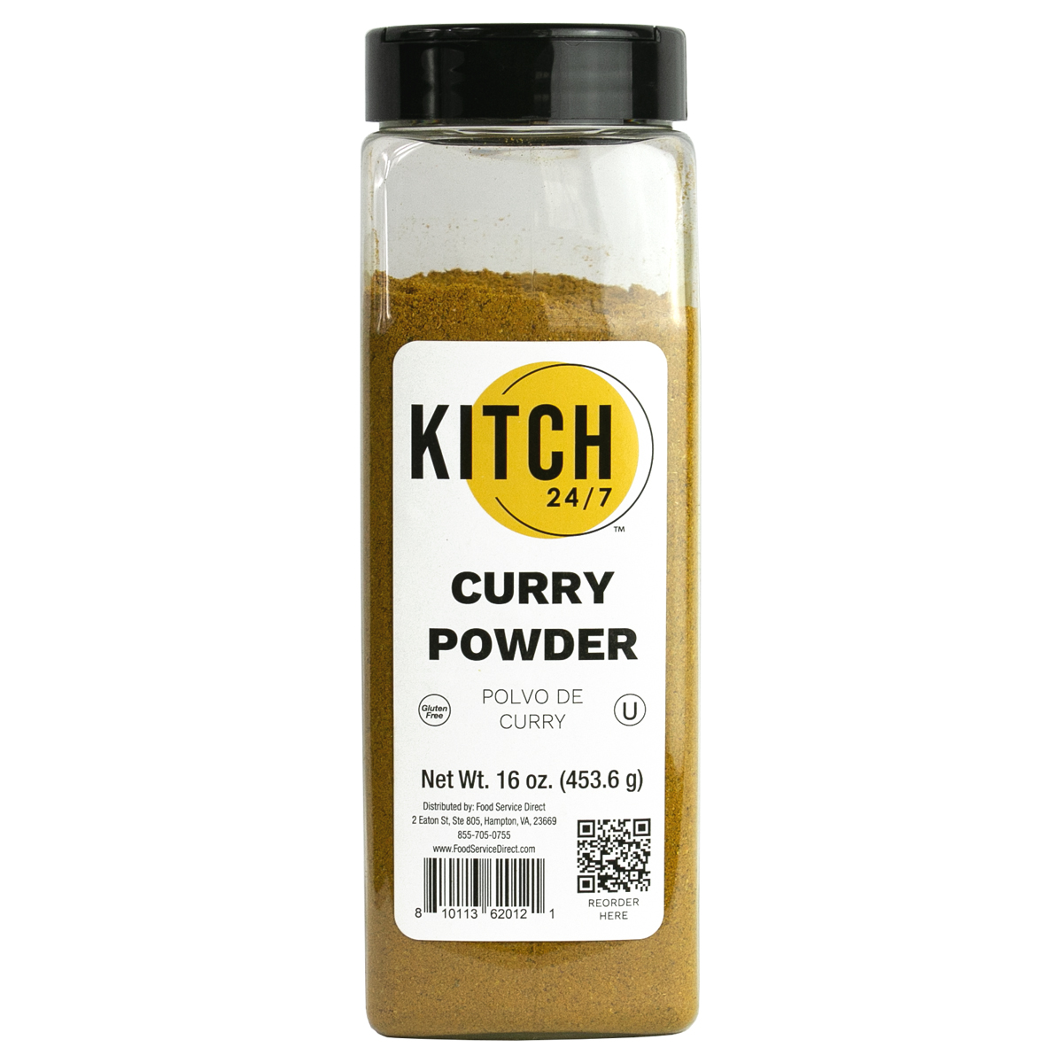 KITCH 24/7 Curry Powder, 16 Ounce