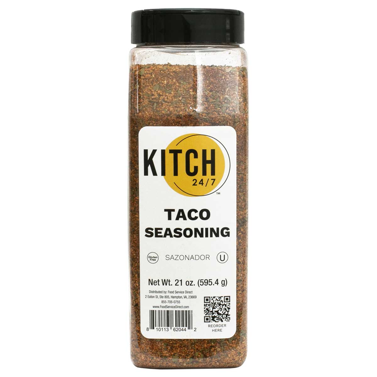 KITCH 24/7 Taco Seasoning, 21 Ounce