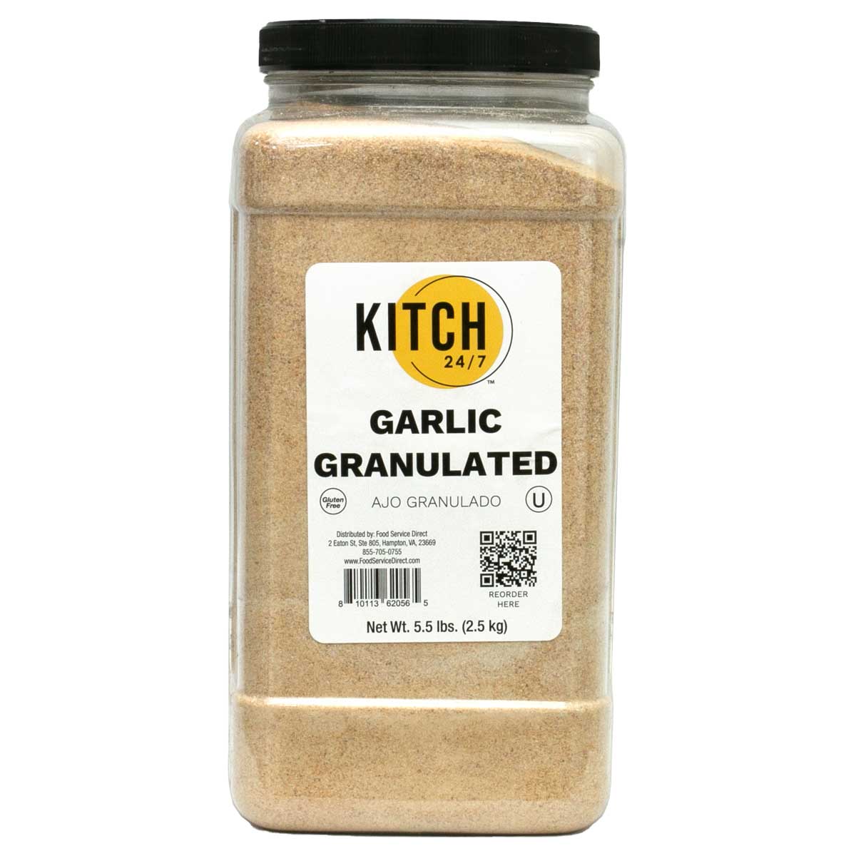 KITCH 24/7 Granulated Garlic, 5.5 Pound